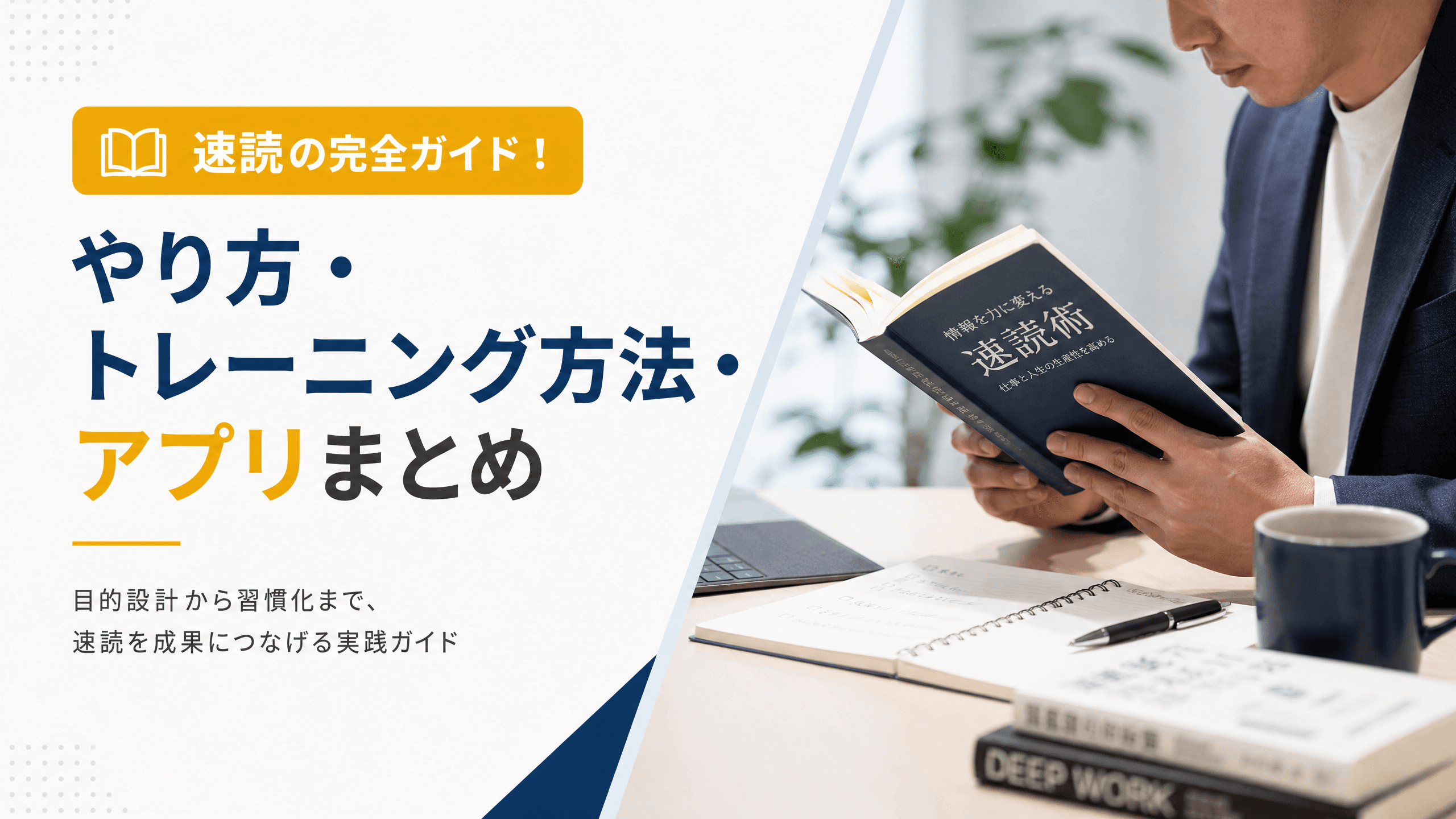 速読の完全ガイド！やり方・トレーニング方法・アプリまとめ
